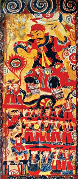 Worship paintings of Vietnam’s northern ethnic groups - ảnh 6